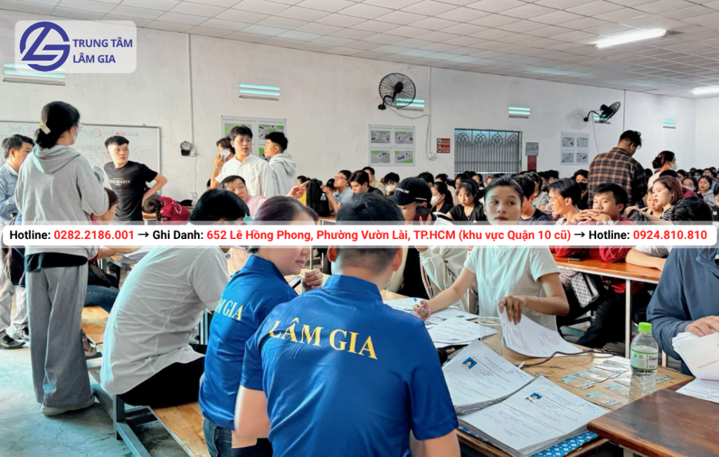 đăng ký học thi bằng lái xe máy hạng A tại trung tâm Lâm Gia với học phí 1.895.000đ