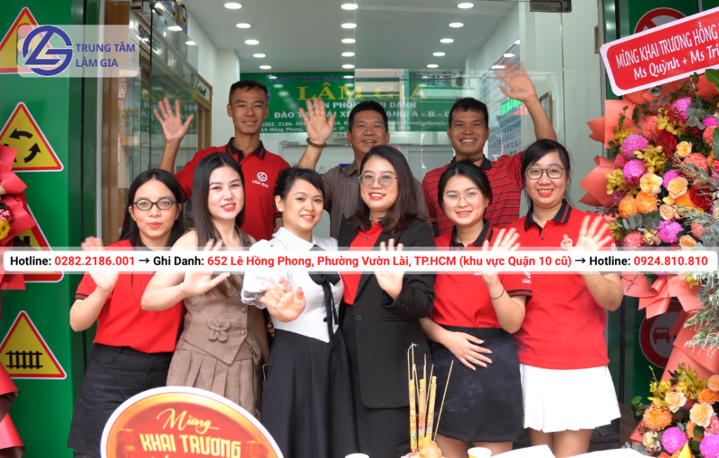 đăng ký học thi bằng lái xe máy hạng A tại trung tâm Lâm Gia với học phí 1.895.000đ