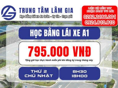 Học Bằng Lái Xe A1