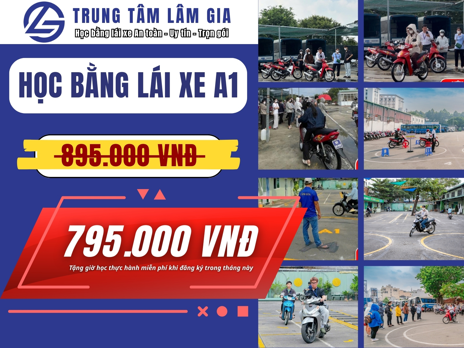 học lái xe a1 tphcm