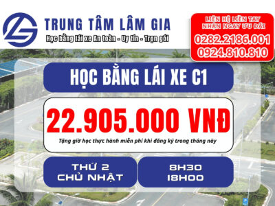 Học Bằng Lái Xe C1