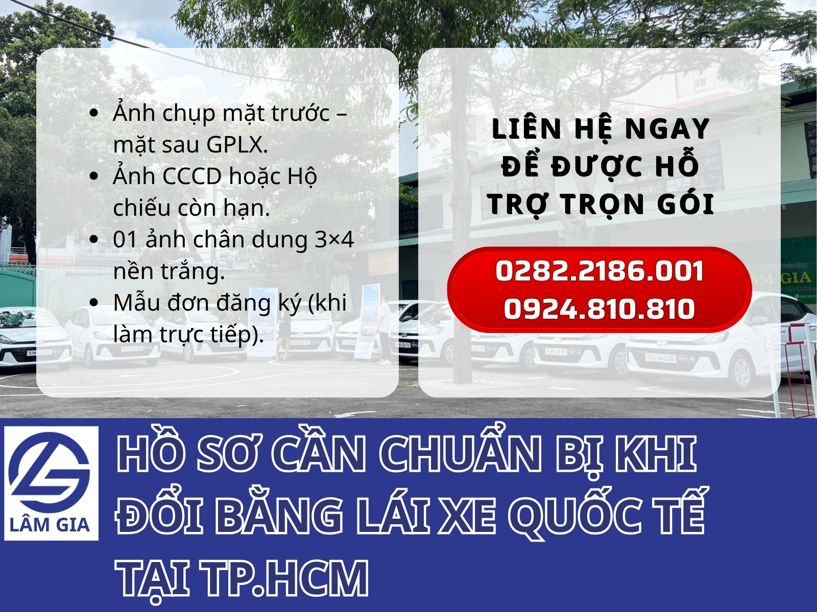 thủ tục đổi bằng lái xe tại TP.HCM
