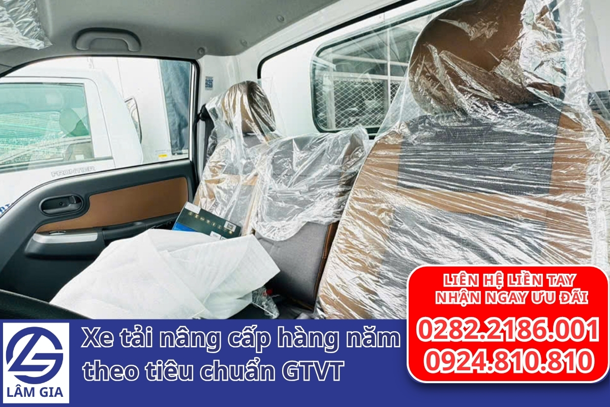 Học bằng C tại TPHCM. Xe được nâng cấp hàng năm theo quy chuẩn của bộ GTVT