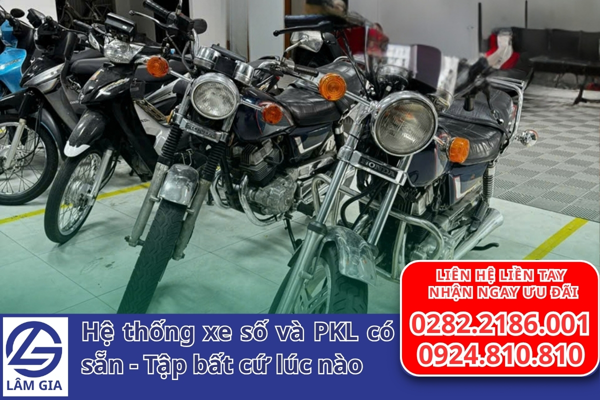 Học bằng lái xe mô tô uy tín tại TPHCM