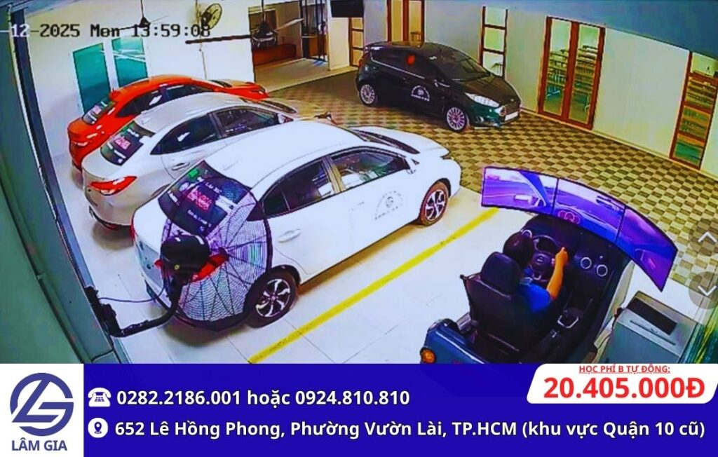 học bằng lái xe b1 số tự động - học phí 20.405.000đ - trung tâm lâm gia