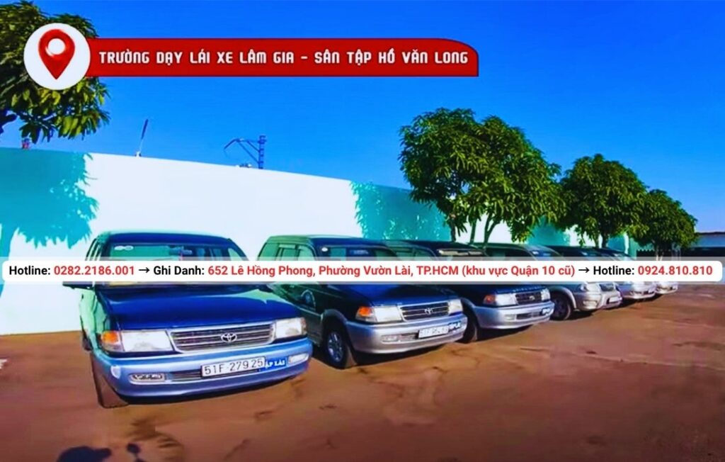 học bằng lái xe b1 số tự động - học phí 20.405.000đ - trung tâm lâm gia