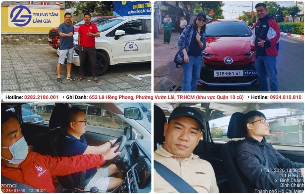 học bằng lái xe b1 số tự động - học phí 20.405.000đ - trung tâm lâm gia