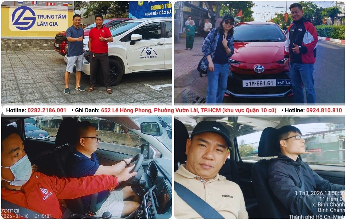 học bằng lái xe b1 số tự động - học phí 20.405.000đ - trung tâm lâm gia