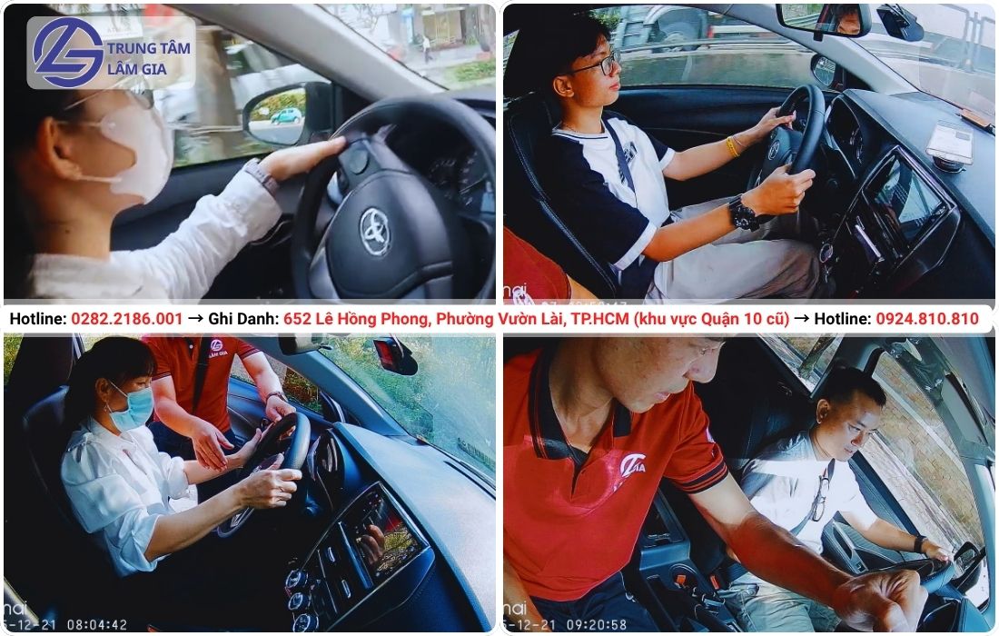 học bằng lái xe b1 số tự động - học phí 20.405.000đ - trung tâm lâm gia