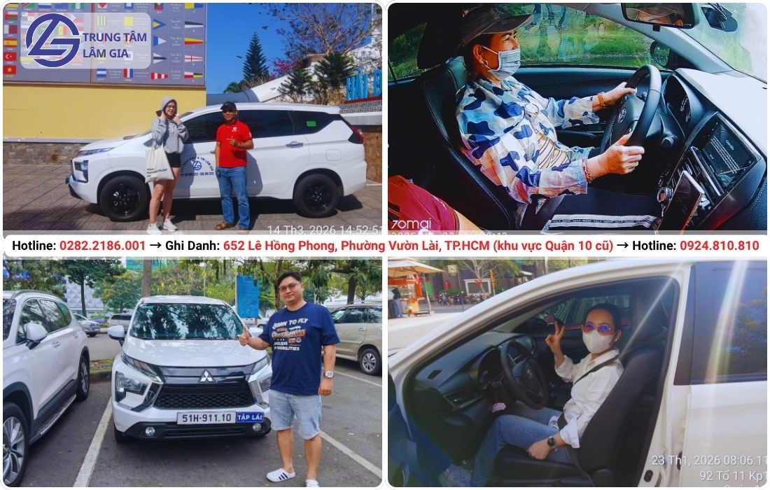 học bằng lái xe b1 số tự động - học phí 20.405.000đ - trung tâm lâm gia