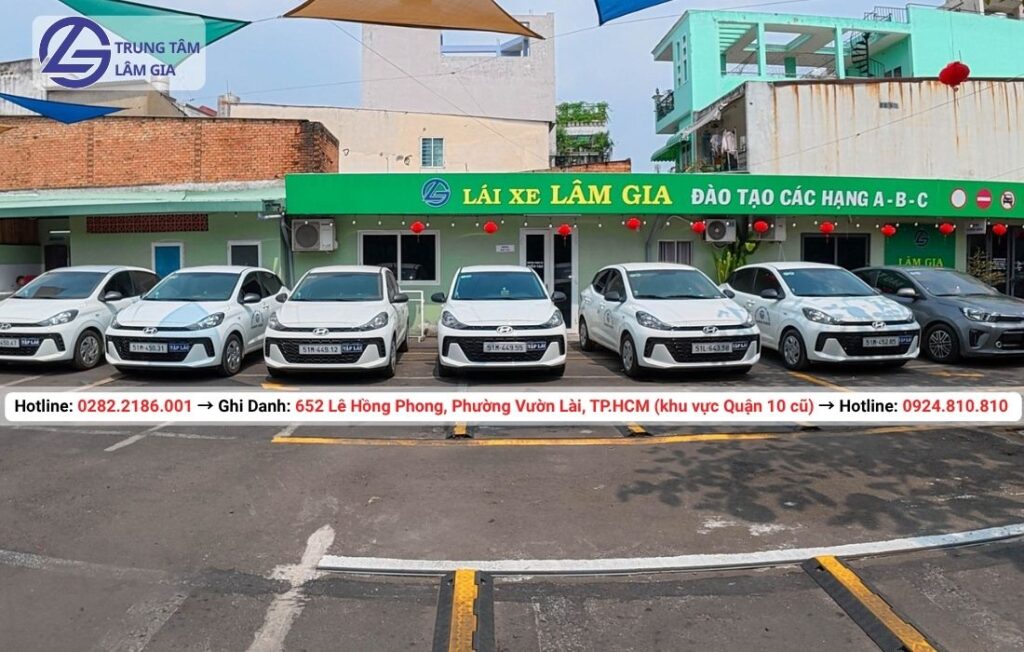 học bằng lái xe b2 số sàn - học phí 20.305.000đ - trung tâm lâm gia