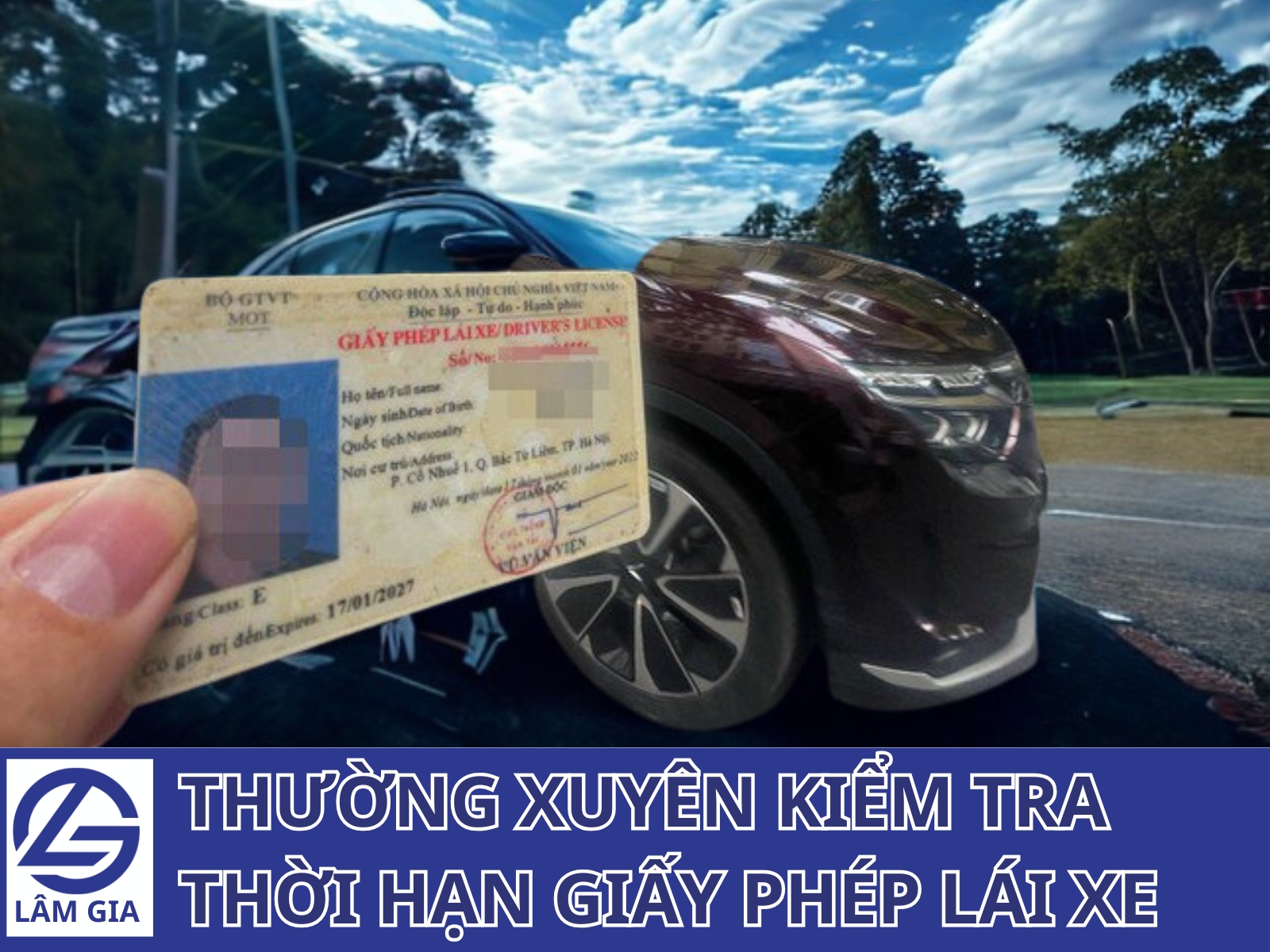 Có thể bị phạt ngay khi vừa hết hạn bằng lái xe.