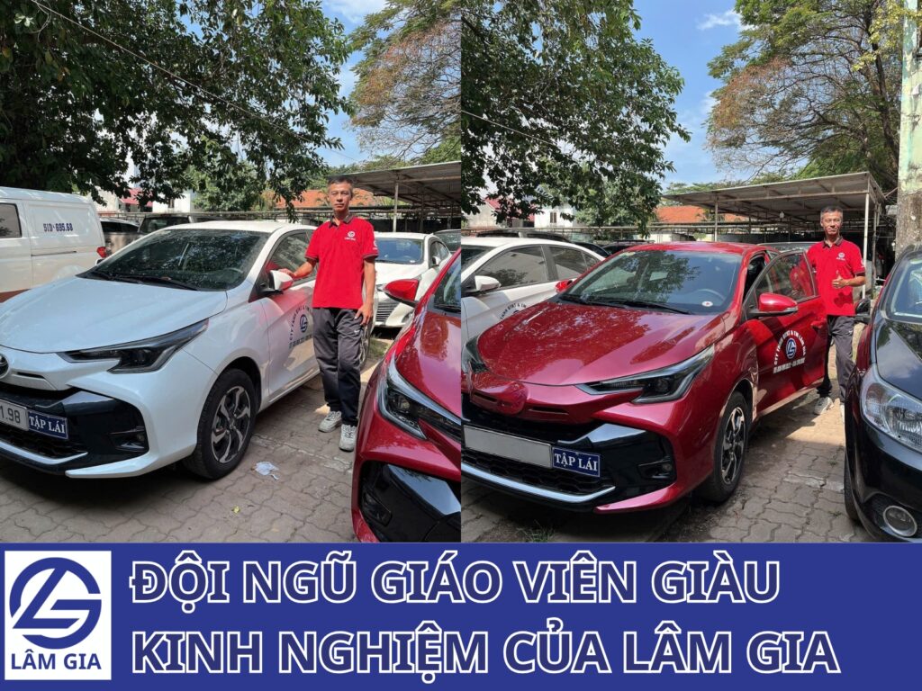 Xe tập lái số tự động dành cho học viên học bằng lái xe B1