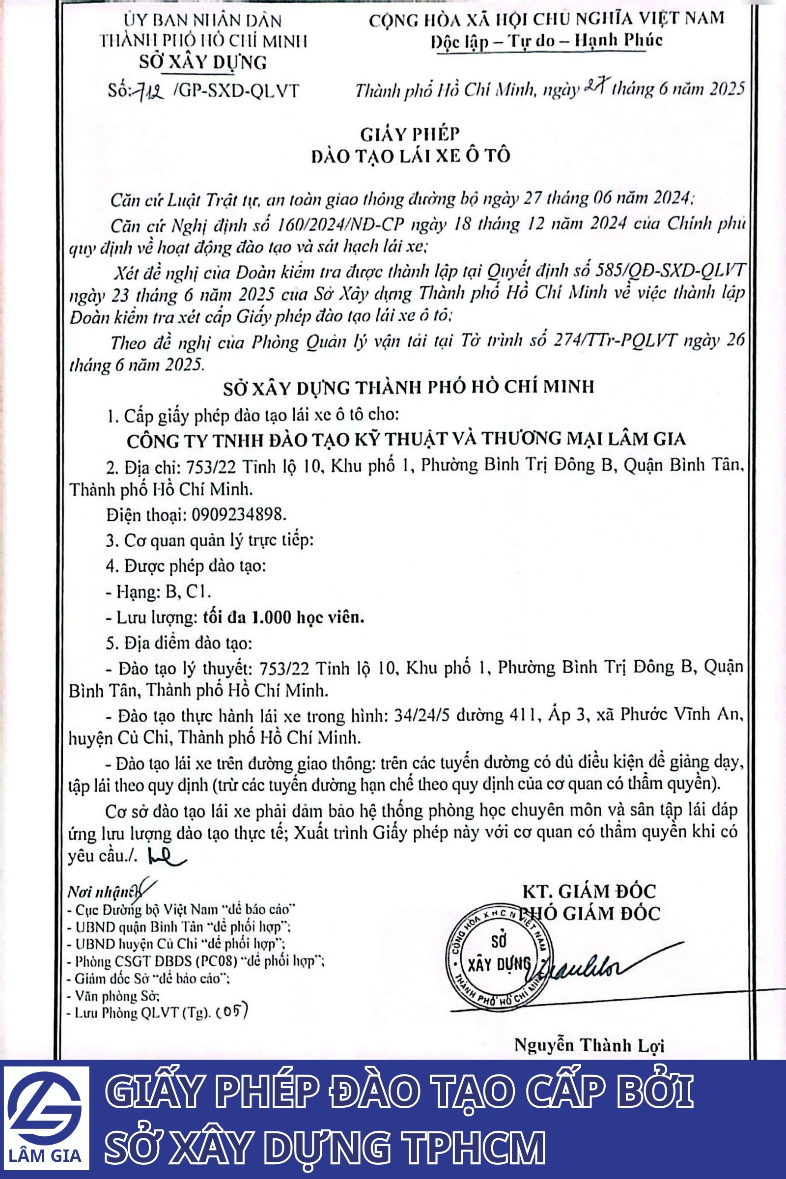 Trung tâm Lâm Gia ở đâu? Có uy tín không? Đây là câu hỏi mà ai cũng đặt ra trước khi học A - A1 - B1 - B2 - C1 vì lượng thông tin trên mạng quá nhiều và không phải trung tâm nào cũng minh bạch. Hãy cùng Trung tâm Lâm Gia tìm hiểu mức độ uy tín thực tế, các tiêu chí kiểm chứng trung tâm dạy lái xe chất lượng nhé.