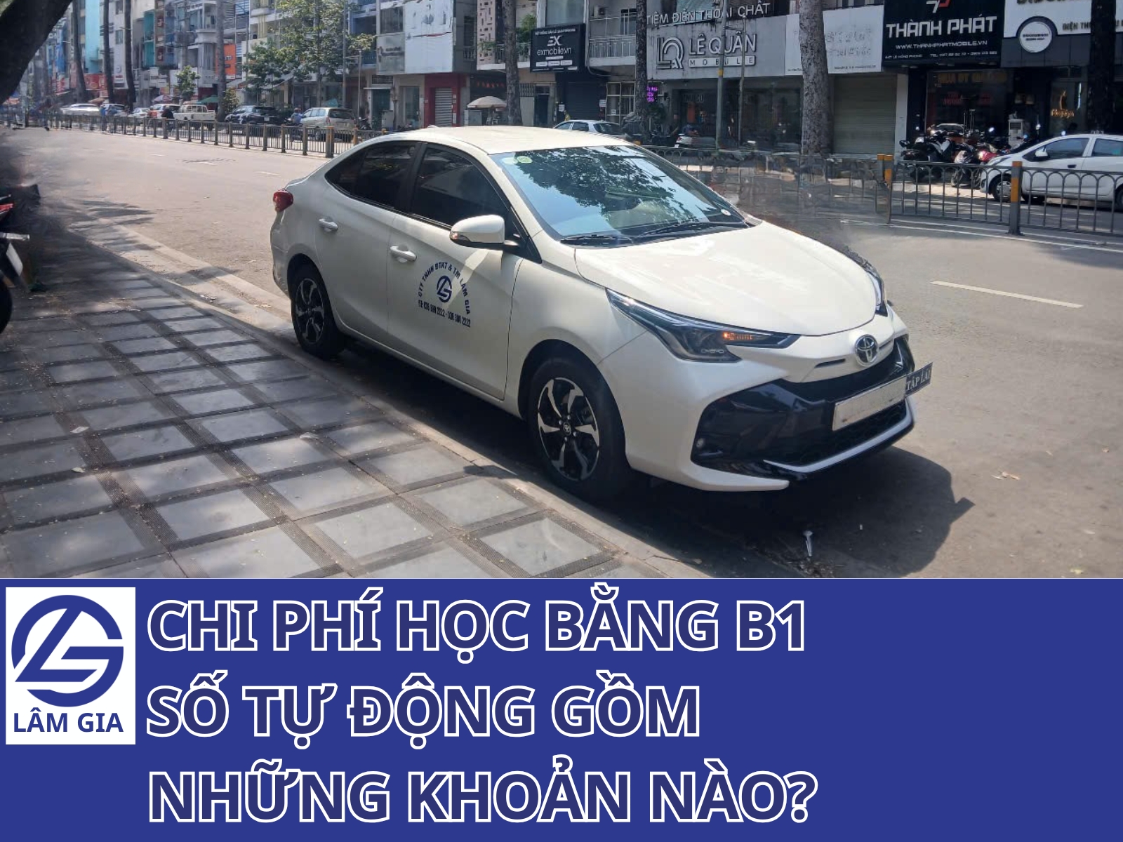 Chi phí thi bằng lái B1 số tự động bao gồm những khoản nào? Chi phí thường bao gồm học phí đào tạo, chi phí thực hành, lệ phí thi sát hạch và hồ sơ đăng ký.
