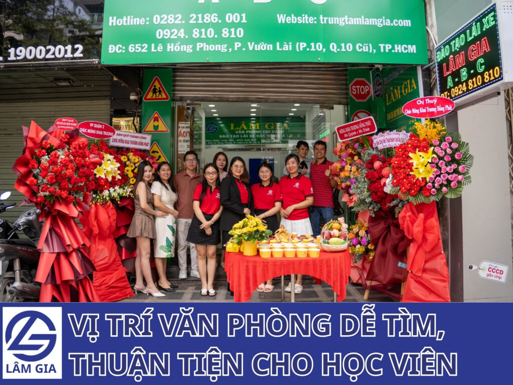 Vị trí dệ tìm, sân tập trải đều tại TPHCM