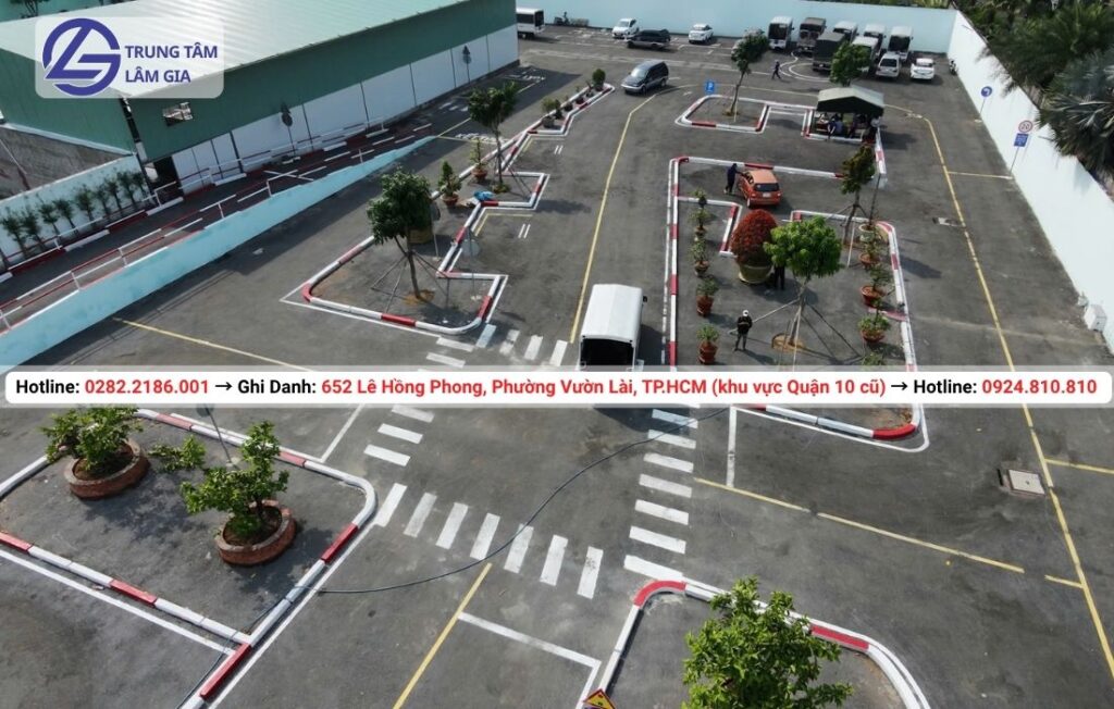 học bằng lái xe tải c1 tại trung tâm Lâm Gia với học phí 22.905.000đ