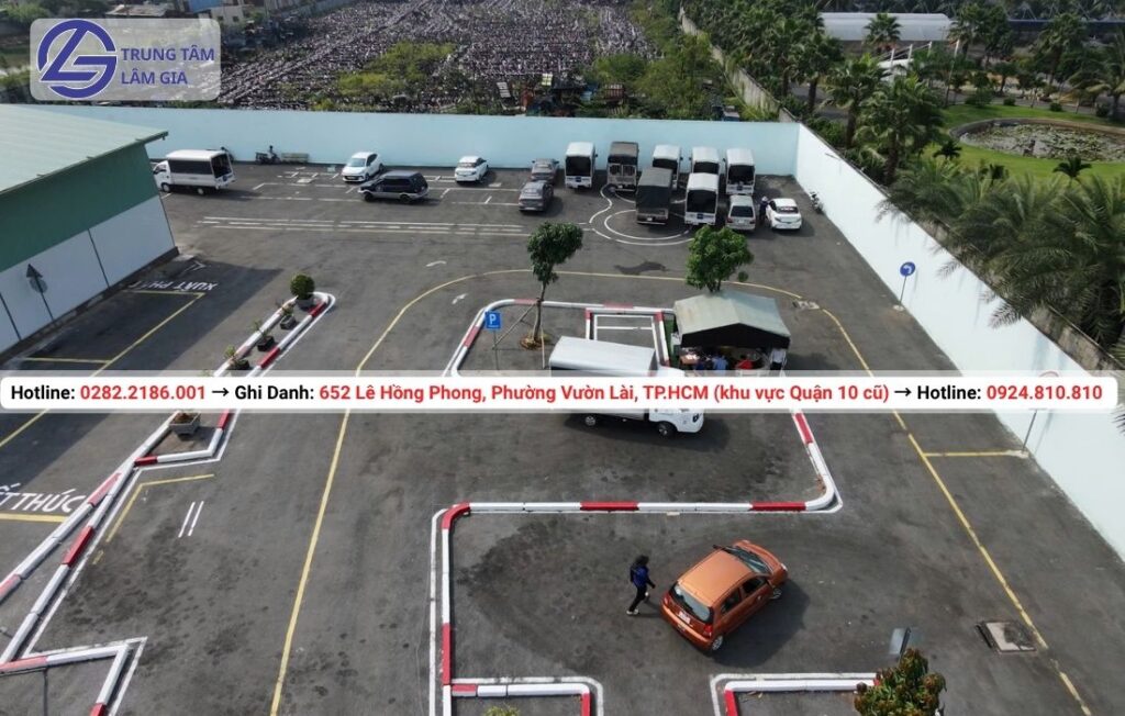 học bằng lái xe tải c1 tại trung tâm Lâm Gia với học phí 22.905.000đ