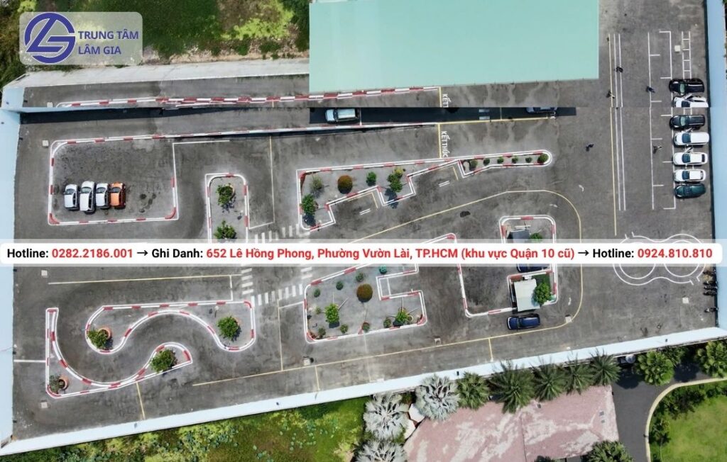 học bằng lái xe tải c1 tại trung tâm Lâm Gia với học phí 22.905.000đ