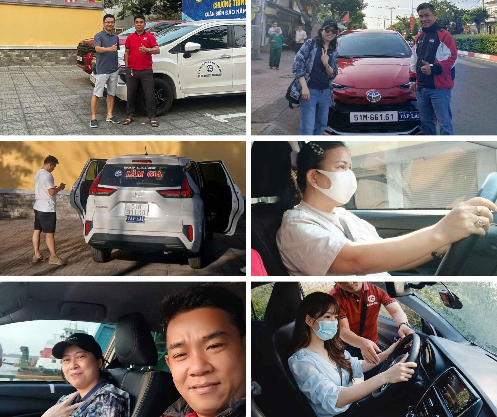 Thuê xe tập lái - Bổ túc tay lái tại TPHCM.