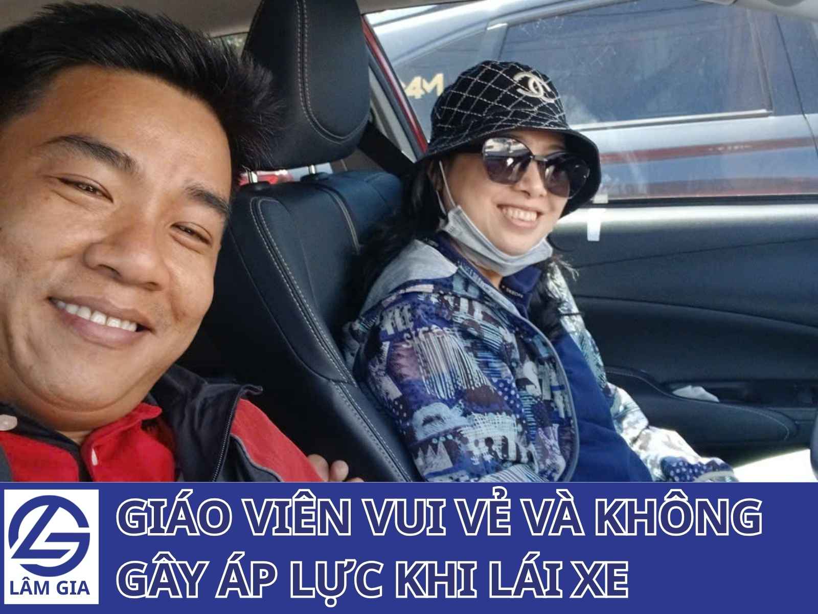 Học lái xe 1 kèm 1 cùng Lâm Gia