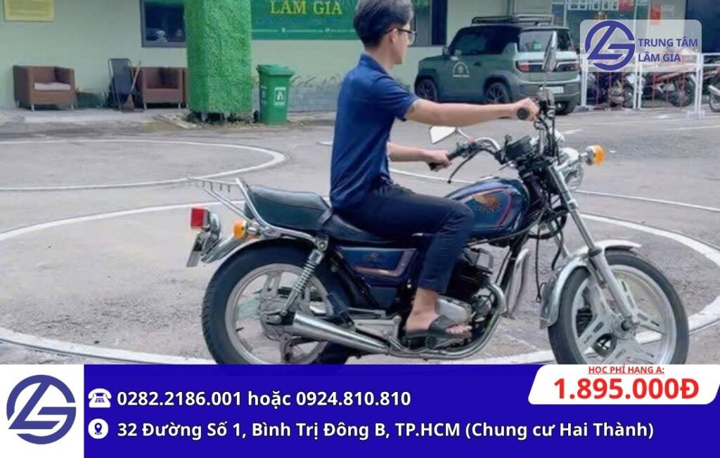 Học Bằng Lái Xe Máy Hạng A Tại Bình Tân