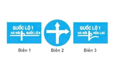 Biển nào báo hiệu "Cầu vượt liên thông"?
