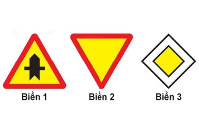 Biển nào báo hiệu "Hết đoạn đường ưu tiên"?