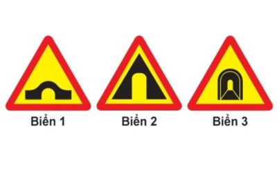 Biển nào báo hiệu "Cửa chui"?