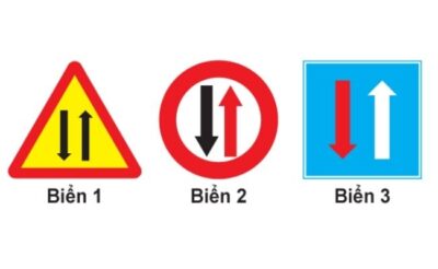 Biển nào báo hiệu "Đường hai chiều"?
