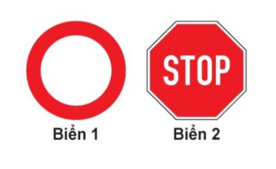 Biển nào cấm tất cả các loại xe cơ giới và thô sơ đi lại trên đường, trừ xe ưu tiên theo luật định (nếu đường vẫn cho xe chạy được)?