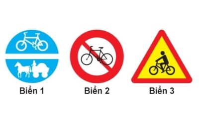Biển nào báo hiệu "Đường dành cho xe thô sơ"?