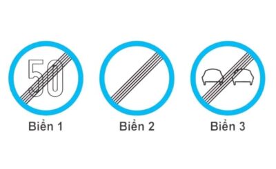 Biển nào dưới đây báo hiệu hết cấm vượt?