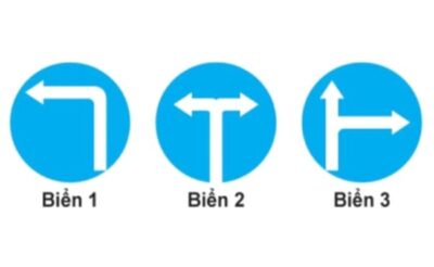 Biển nào không cho phép rẽ phải?