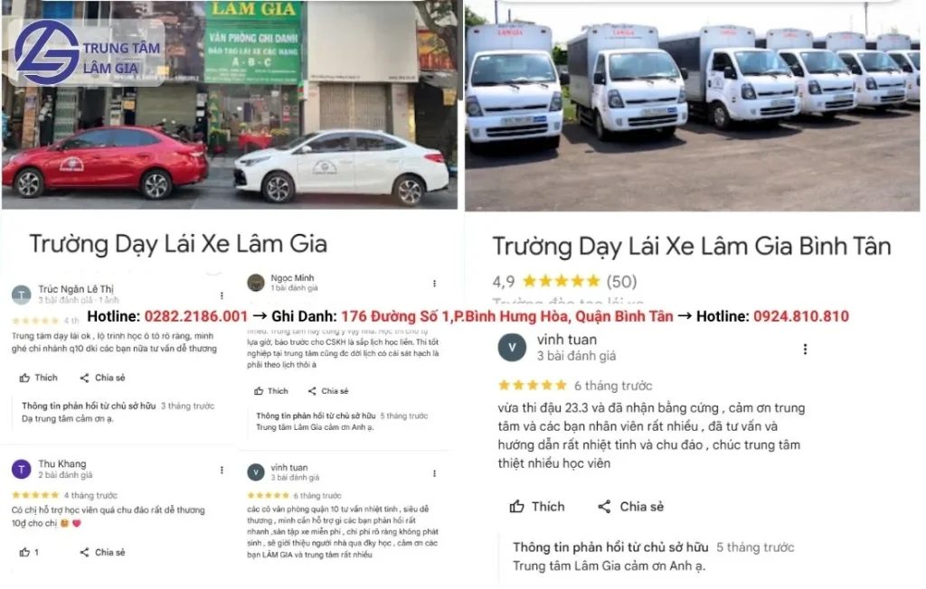 Review trung tâm Lâm Gia